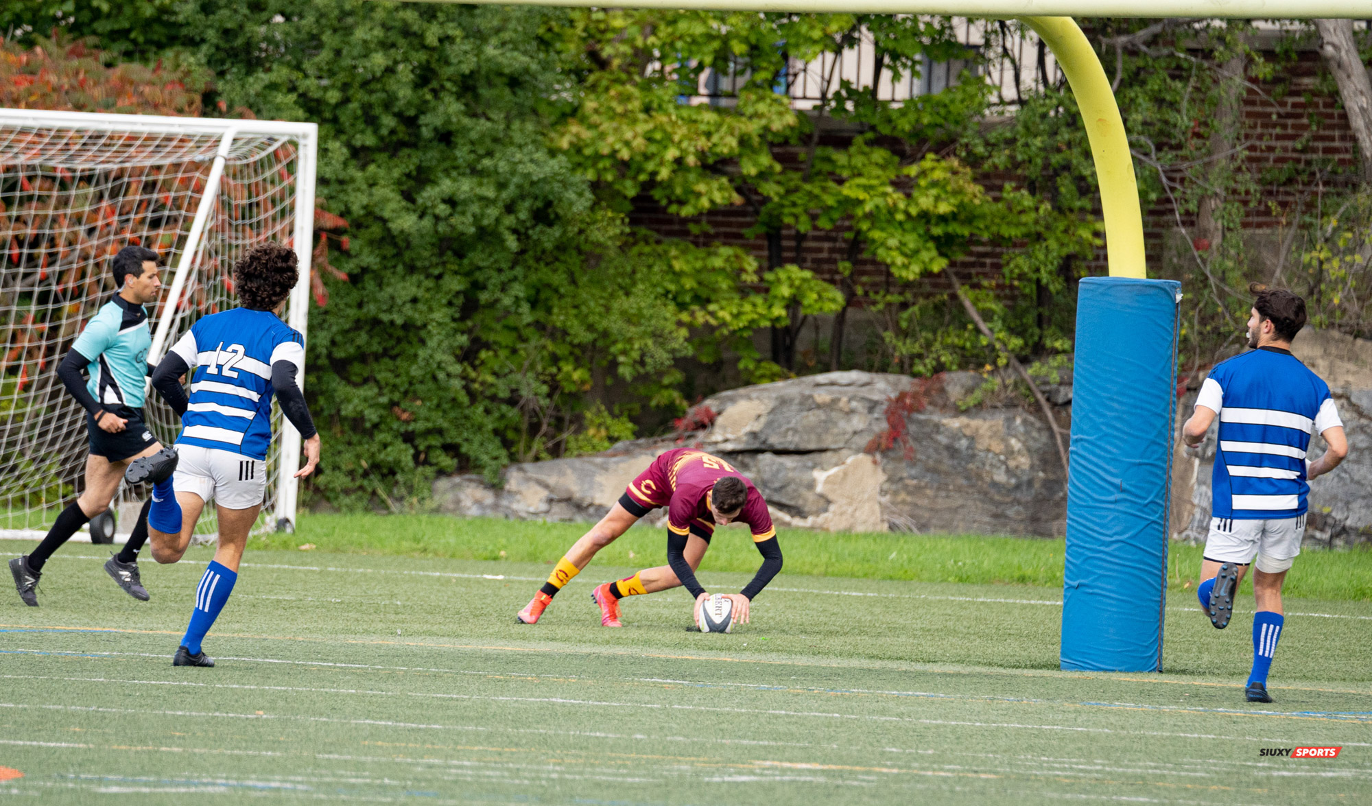 Arthur DU CHAFFAUT - Christopher MICHELETTI -  Université de Montréal - Université Concordia - Rugby -  (#UdeMvsConcordia2021M) Photo by:  | Siuxy Sports 2021-10-23