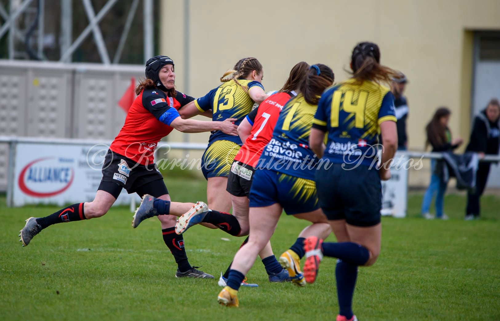  US Deux Ponts - Rugby Club Saint-Julien-En-Genevois - Rugby - Deux Ponts (20) vs Saint-Julien-en-Genevois (64) - Rugby Fém - 2022 (#US2PvsRCSTJU2022) Photo by: Karine Valentin | Siuxy Sports 2022-03-20