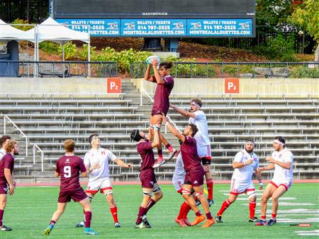 RSEQ - Rugby Masc - McGill U. (36) vs (7) Ottawa U.