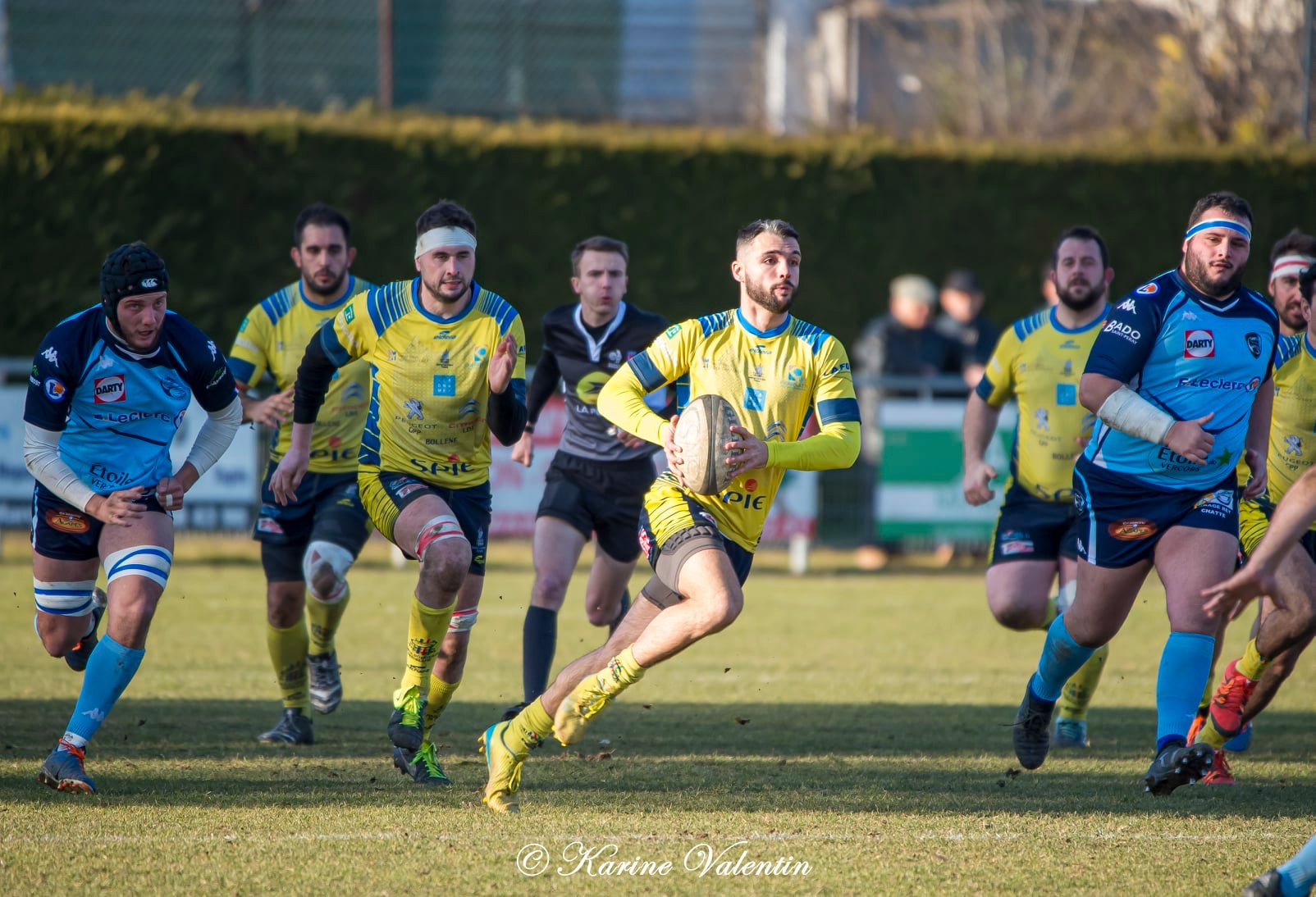  Saint-Marcellin Sports - Rugby Club Tricastin - Rugby - Saint-Marcellin vs Tricastin - Équipe 1 (#SMSvsRCT2022Eq1) Photo by: Karine Valentin | Siuxy Sports 2022-02-13