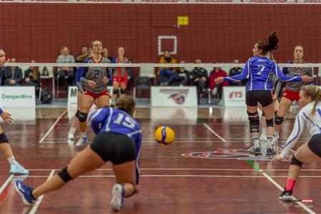 RSEQ - Volley Fém (D2) - ETS (2) vs (3) UQAR - Reel A3