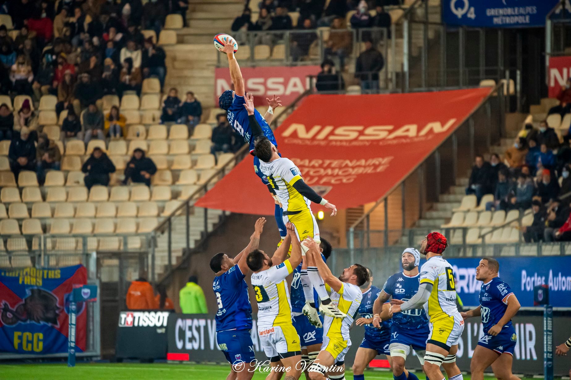  FC Grenoble Rugby - Stade Montois - Rugby -  (#GrenobleVsSMontois2021Dec) Photo by: Karine Valentin | Siuxy Sports 2021-12-09