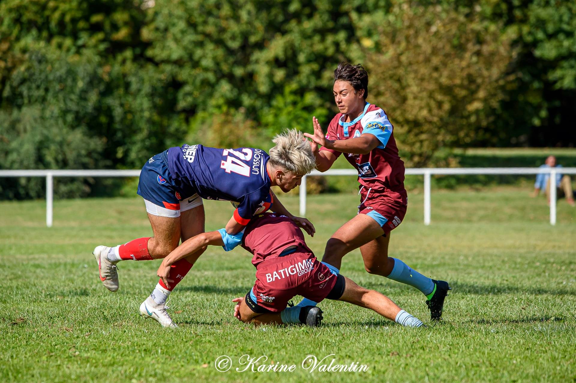  FC Grenoble Rugby - CS Bourgoin-Jallieu - Rugby - Crabos - FC Grenoble vs CS Bourgoin-Jallieu (#CrabosFCGvCSBJ2021aou) Photo by: Karine Valentin | Siuxy Sports 2021-08-28