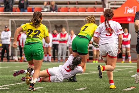 RSEQ - Rugby Fém - McGill U. (7) vs (25) Sherbrooke U. - Reel A1 - 1st half
