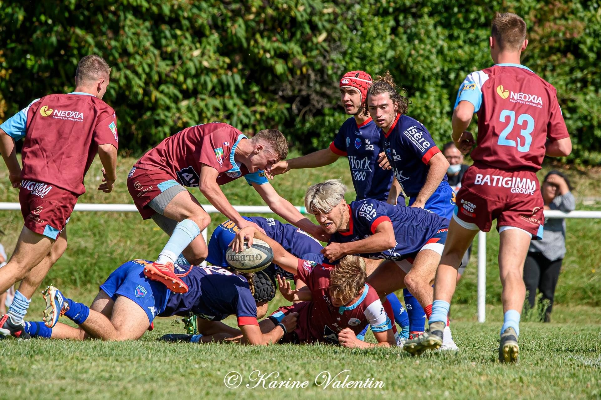  FC Grenoble Rugby - CS Bourgoin-Jallieu - Rugby - Crabos - FC Grenoble vs CS Bourgoin-Jallieu (#CrabosFCGvCSBJ2021aou) Photo by: Karine Valentin | Siuxy Sports 2021-08-28