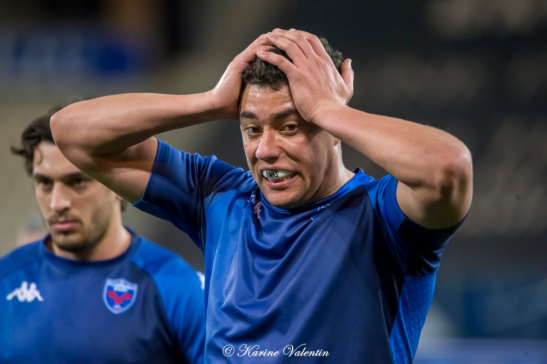Karim QADIRI -  FC Grenoble Rugby - Stade Aurillacois - Rugby - FC Grenoble Rugby vs Stade Aurillacois - 2022 (#FCGvsSA2022R02) Photo by: Karine Valentin | Siuxy Sports 2022-02-18