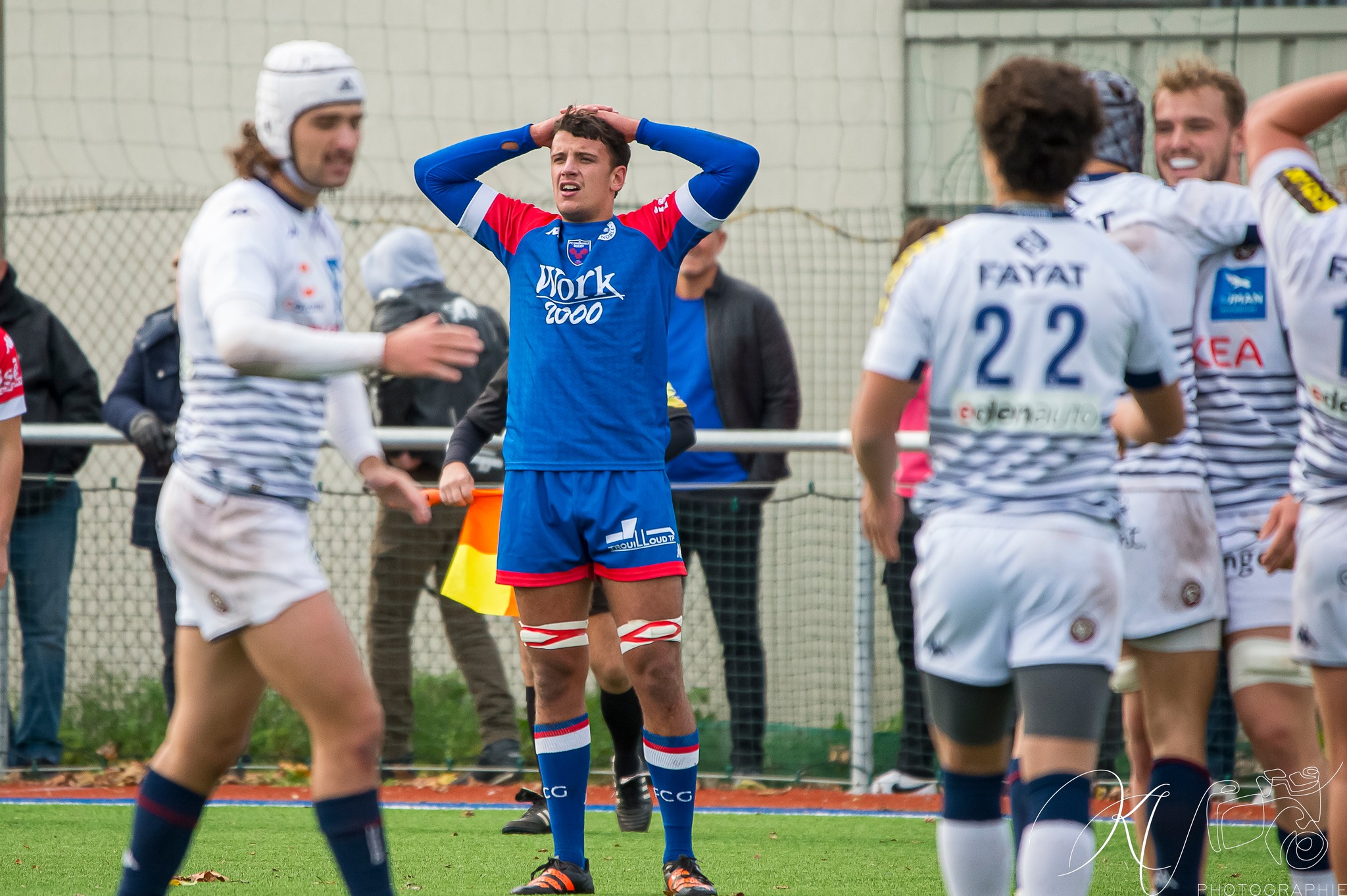  FC Grenoble Rugby - Union Bordeaux Bègles - Rugby - ESPOIRS FCG (17) vs UBB (25) (#FCGUBBEspoirs2022) Photo by: Karine Valentin | Siuxy Sports 2022-11-05