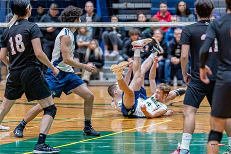 RSEQ - VOLLEYBALL C M D2 SUD-OUEST - TOURNOI 4 - SECTION A - NOMADES (1) VS (2) AIGLES