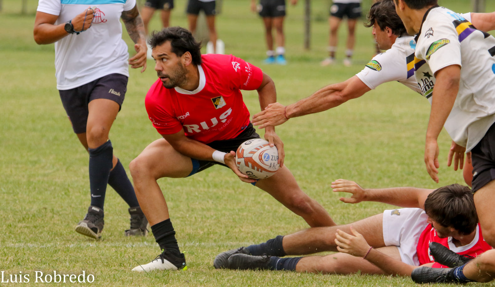  Club Atlético San Antonio de Padua - Club Champagnat - Rugby - Seven de la Tradición 2021 - San Antonio de Areco (#SevenTradicion2021-CASAPaduaVsChampa) Photo by: Luis Robredo | Siuxy Sports 2021-12-05