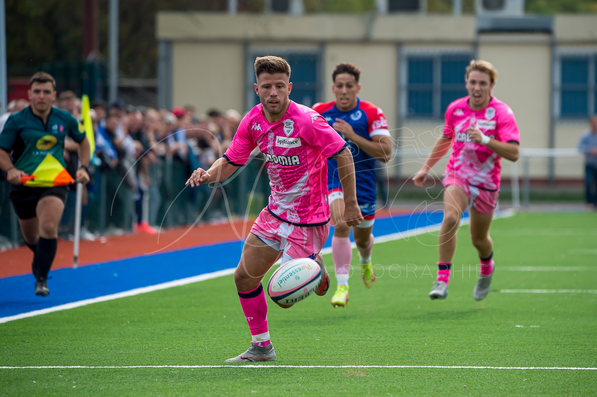  FC Grenoble Rugby - Stade Français - Rugby - Espoirs - FCG (44) vs (17) Stade Français (#FCGSTFespoirs2022) Photo by: Karine Valentin | Siuxy Sports 2022-10-09