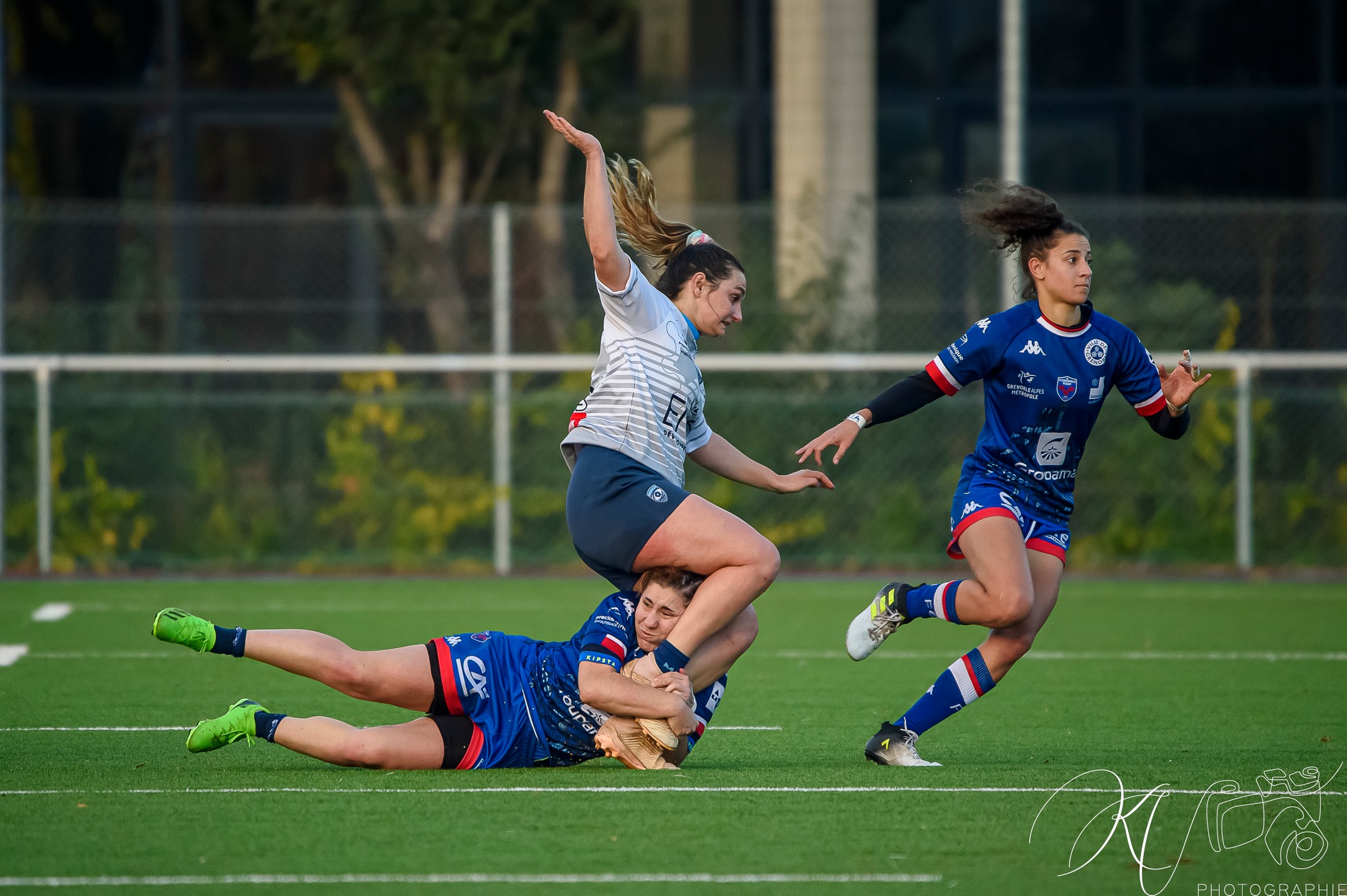 FC Grenoble Rugby - Montpellier Hérault Rugby - Rugby - Reserve FCG Amazones (33) vs (7) Montpellier HR (#FCGMHR2022) Photo by: Karine Valentin | Siuxy Sports 2022-11-13