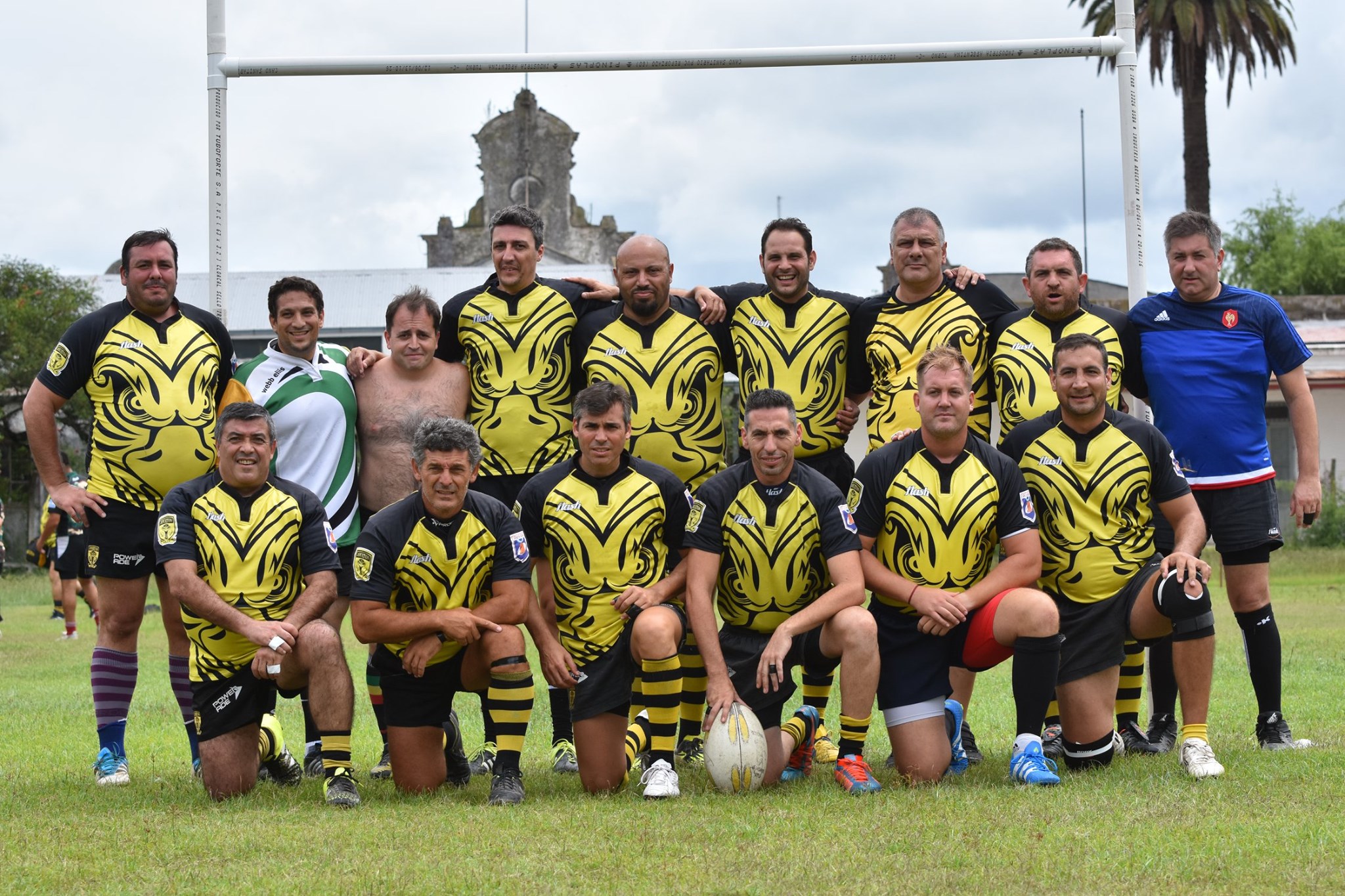 Marcelo ANDOLFO - Adrian JAIME - Gonzalo TOTORICA -  Jovatos -  - RugbyV - Los Pinos Pivetes XV Gira a Gualeguay 2017 (#PivetesXV2017Gualeguay) Photo by: Diego van Domselaar | Siuxy Sports 2017-10-01