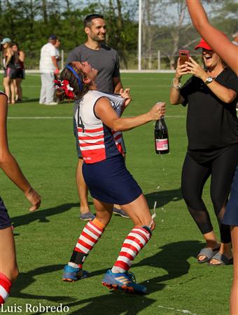 Festejos campeonato 2021 de Hockey - Asociación de Hockey del Oeste