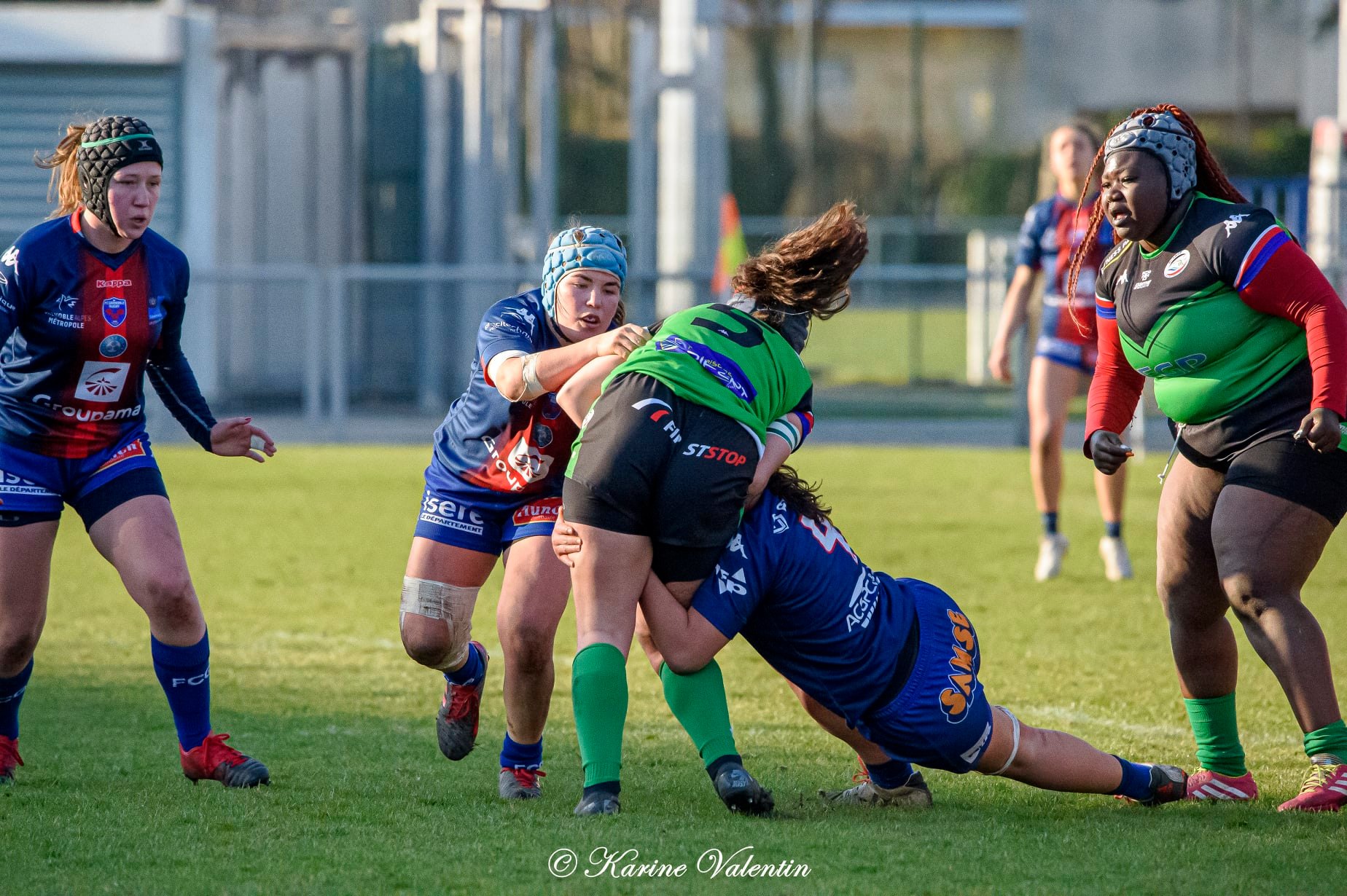 Julia TURC -  FC Grenoble Rugby - RC La Valette Le Revest La Garde Le Pradet - Rugby - FC Grenoble VS RCVRGP (#GrenobleRCVRGP2021fev) Photo by: Karine Valentin | Siuxy Sports 2021-02-28