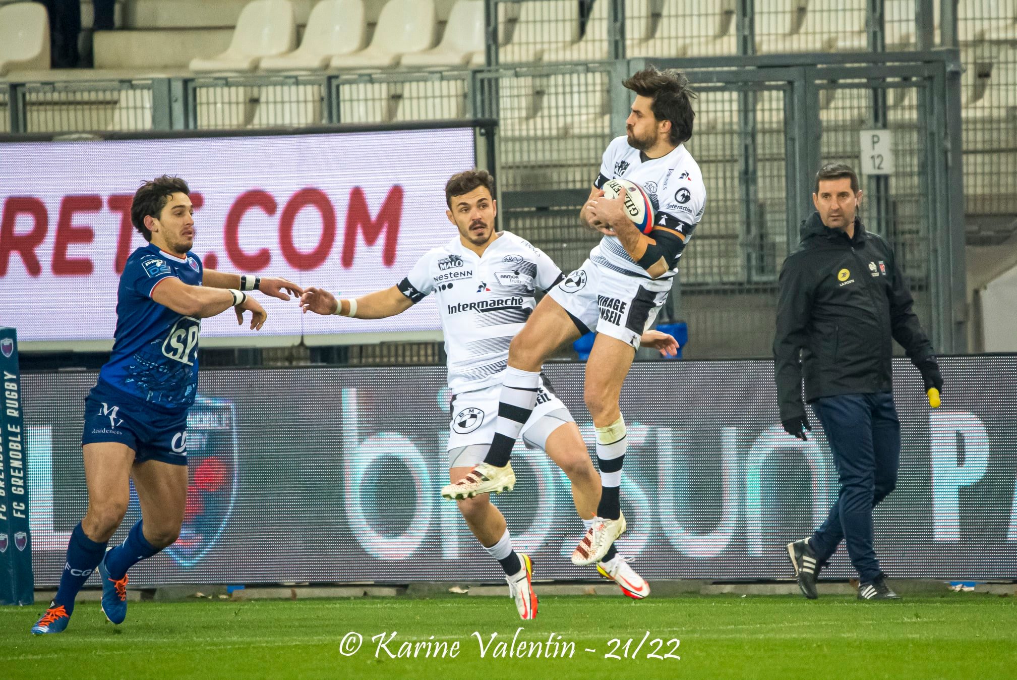Lilian SASERAS -  FC Grenoble Rugby - RC Vannes - Rugby - Grenoble Vs Vannes (#FCGvsRCVjan2022) Photo by: Karine Valentin | Siuxy Sports 2022-01-14