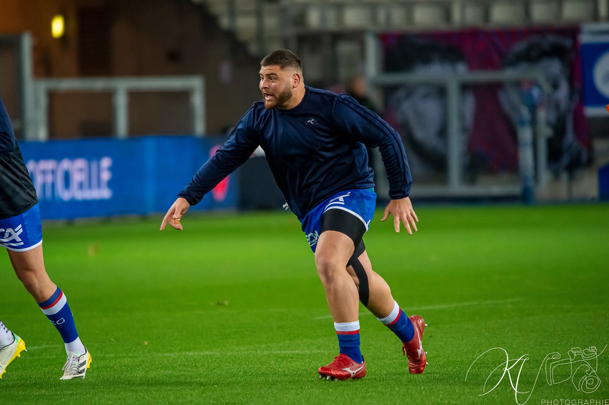 Irakli APTSIAURI -  FC Grenoble Rugby - Soyaux Angoulême - Rugby - FC Grenoble (24) VS (18) Soyaux Angoulême (2022) (#FCGvsSA2022R11) Photo by: Karine Valentin | Siuxy Sports 2022-11-18