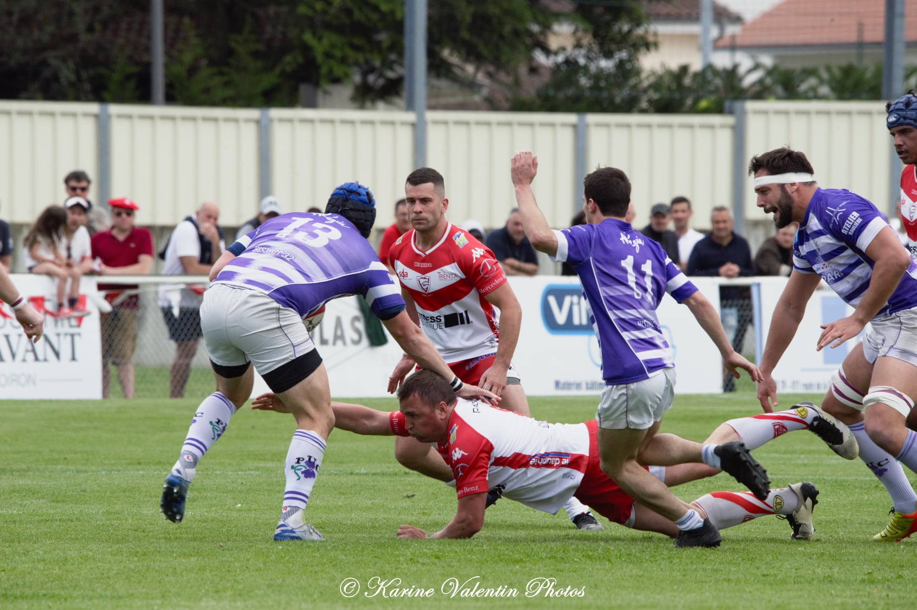  Stade Olympique Voironnais - Paris Université Club - Rugby - SOV (12) vs (47) PUC (#SOVPUC2022) Photo by: Karine Valentin | Siuxy Sports 2022-05-08