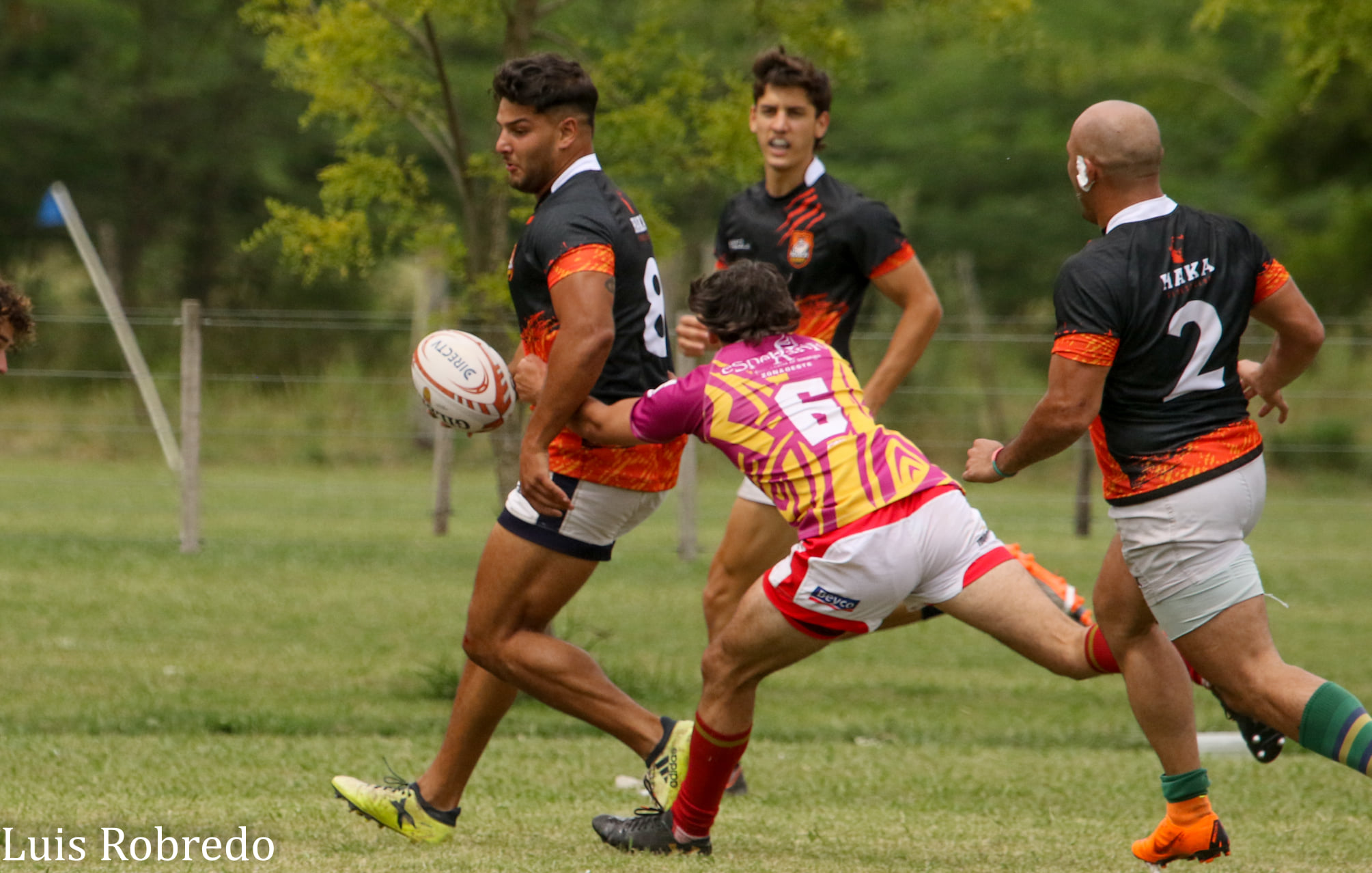  Haka Fitness Club - Luján Rugby Club - Rugby - Seven de la Tradición 2021 - San Antonio de Areco (#SevenTradicion2021-HakaVsLRC) Photo by: Luis Robredo | Siuxy Sports 2021-12-05