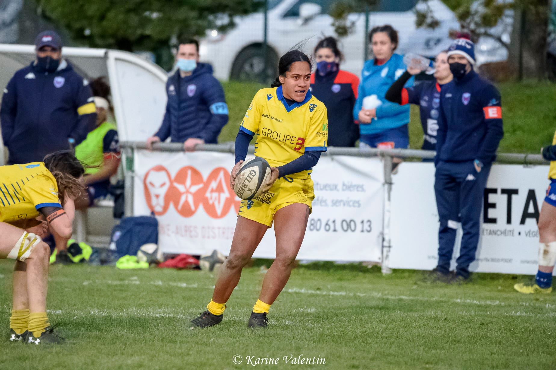  FC Grenoble Rugby - ASM Romagnat rugby féminin - Rugby - FC Grenoble VS ASM Romagnat (#GrenobleVsASMR2021jan) Photo by: Karine Valentin | Siuxy Sports 2021-01-24
