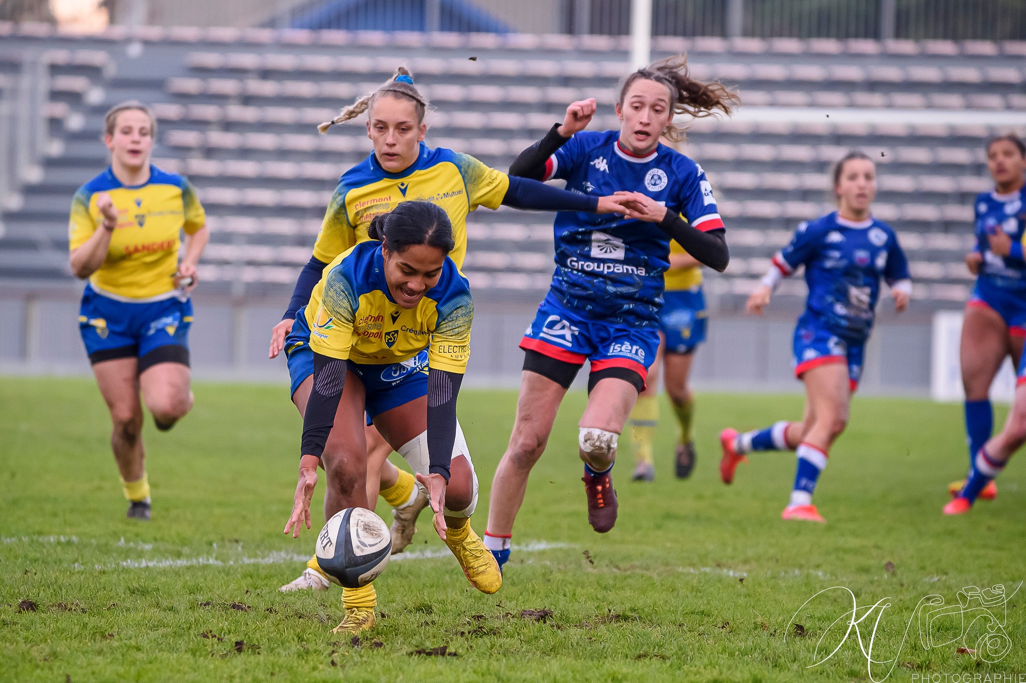  FC Grenoble Rugby - ASM Romagnat rugby féminin - Rugby - Elite FCG Amazones (27) vs (12) ASM Romagnat (#AmazonesASMRo2022) Photo by: Karine Valentin | Siuxy Sports 2022-12-10