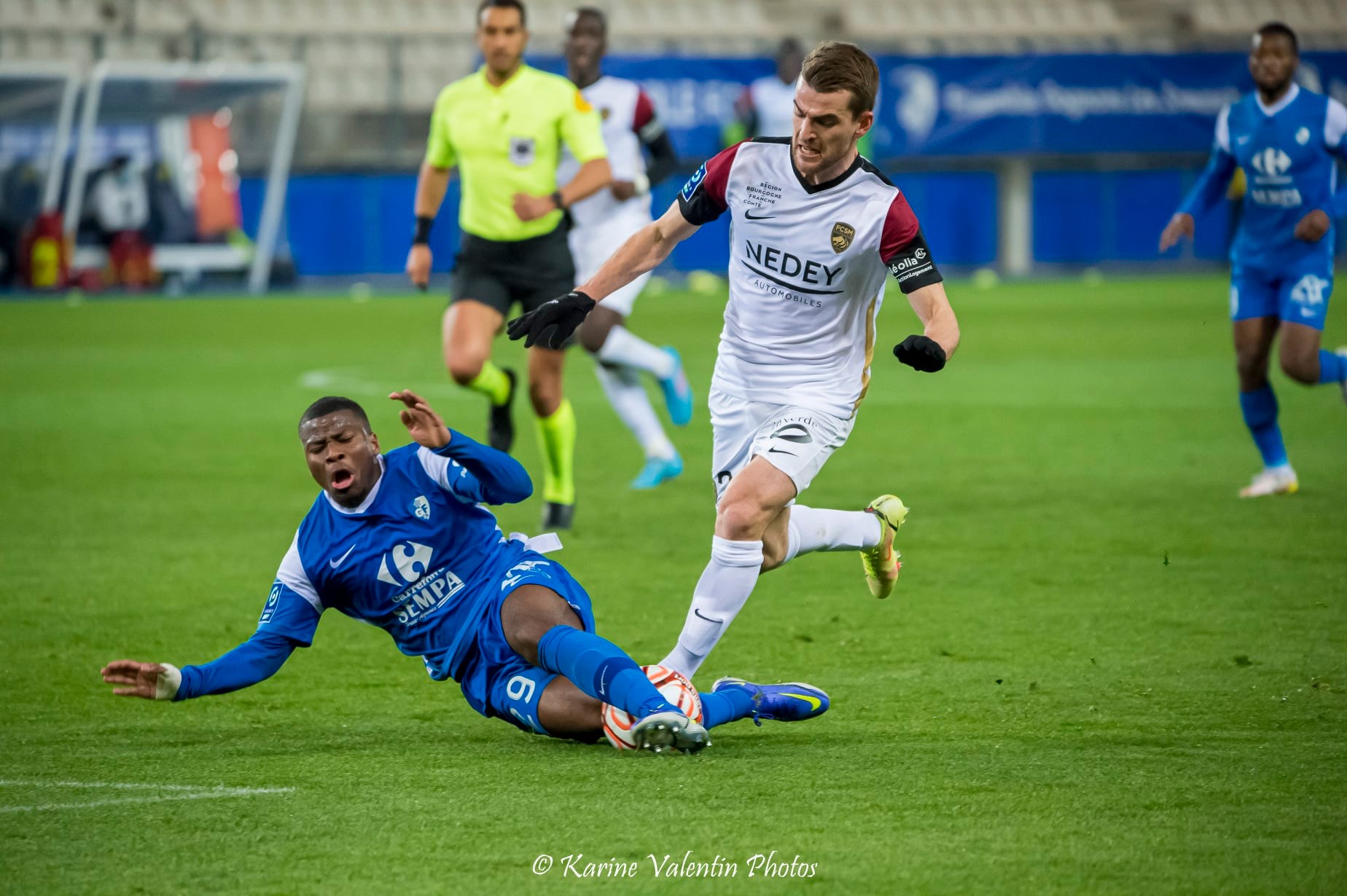 Akim ABDALLAH -  Grenoble Foot 38 - FC Sochaux-Montbéliard - Soccer - Grenoble Vs Sochaux (#GF38vsFCSM2022) Photo by: Karine Valentin | Siuxy Sports 2022-02-12