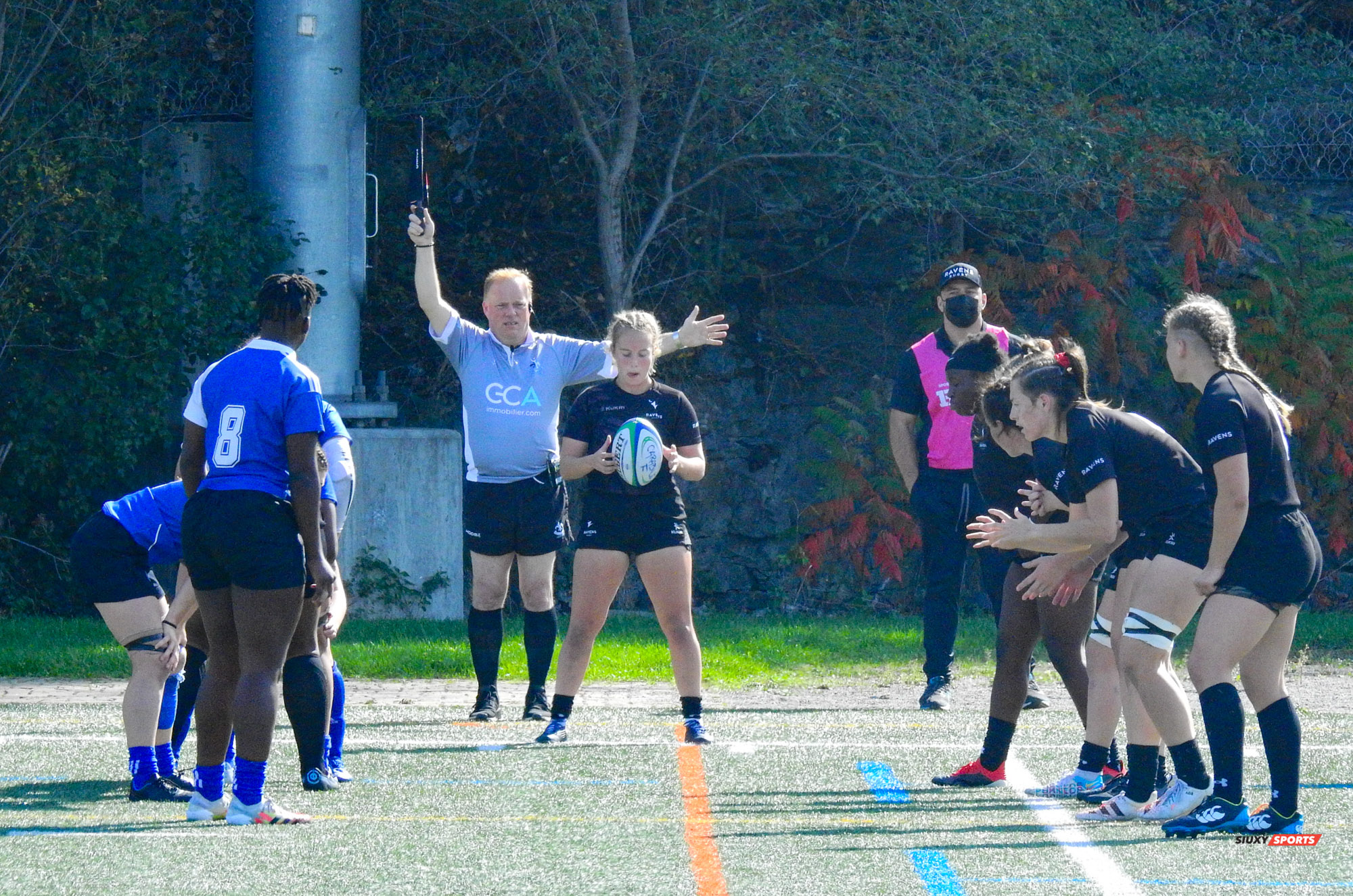  Université de Montréal - Université Carleton - Rugby -  (#UdeMvsCarletonW2021) Photo by:  | Siuxy Sports 2021-10-09