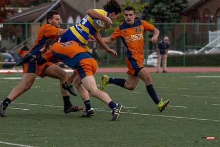 RSEQ - Rugby Masc - André Laurendeau (14) vs (33) John Abbott College - Reel A
