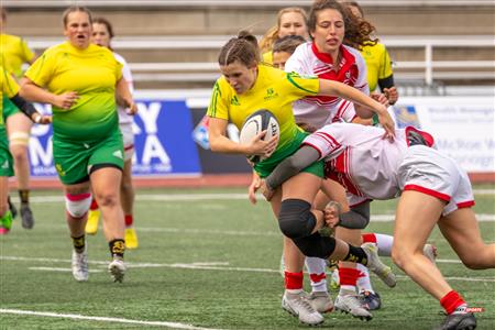RSEQ - Rugby Fém - McGill U. (7) vs (25) Sherbrooke U. - Reel A1 - 1st half