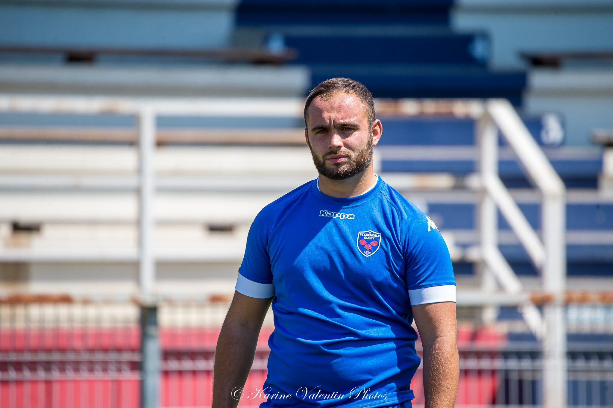 Yanis GIMENEZ -  FC Grenoble Rugby -  - Rugby - ENTRAINEMENT FCG DU 9 AOUT 2022 (#FCG4entrainement2022) Photo by: Karine Valentin | Siuxy Sports 2022-08-09