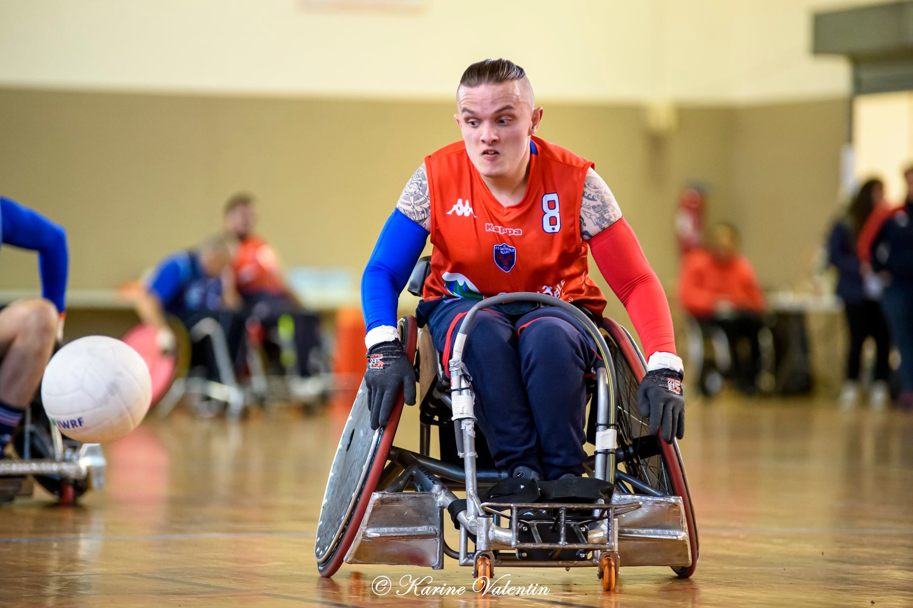  FC Grenoble Rugby - CS Bourgoin-Jallieu - Wheelchair rugby -  (#QuadRugbyGrenBourg2021Nov) Photo by: Karine Valentin | Siuxy Sports 2021-11-20