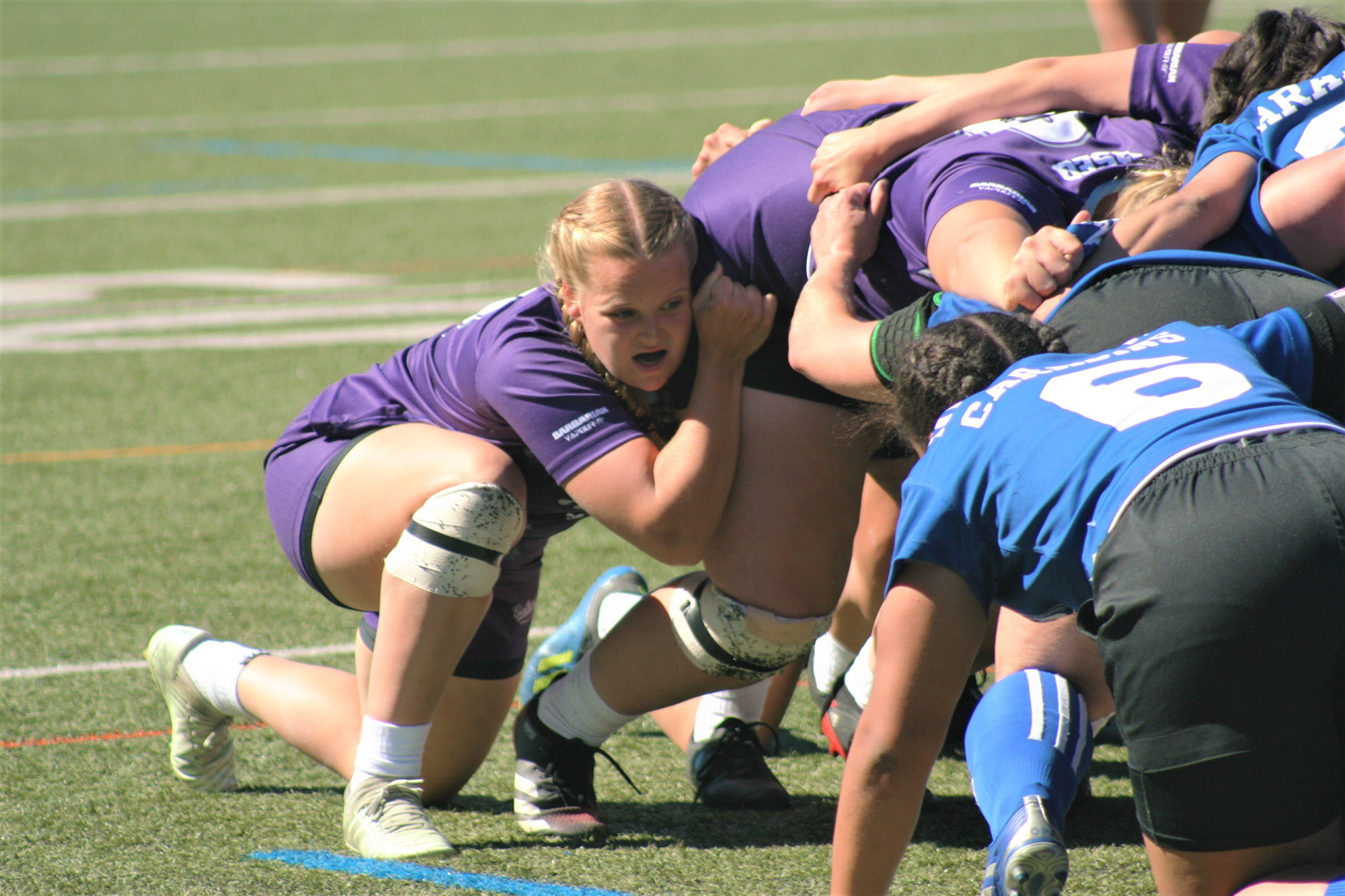 Leah LAVOIE -  Université de Montréal - Bishop's University - Rugby -  (#UdeMvsBishopW2021) Photo by:  | Siuxy Sports 2021-09-19