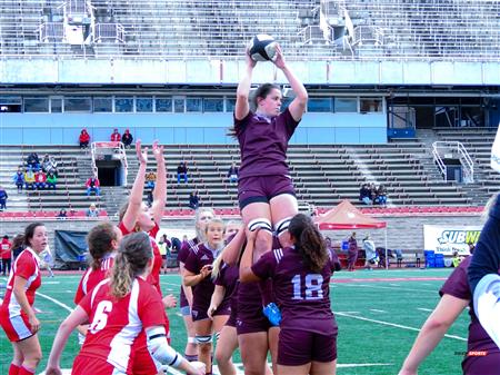 RSEQ - Rugby Fem - McGill U. (0) vs (70) Ottawa U.