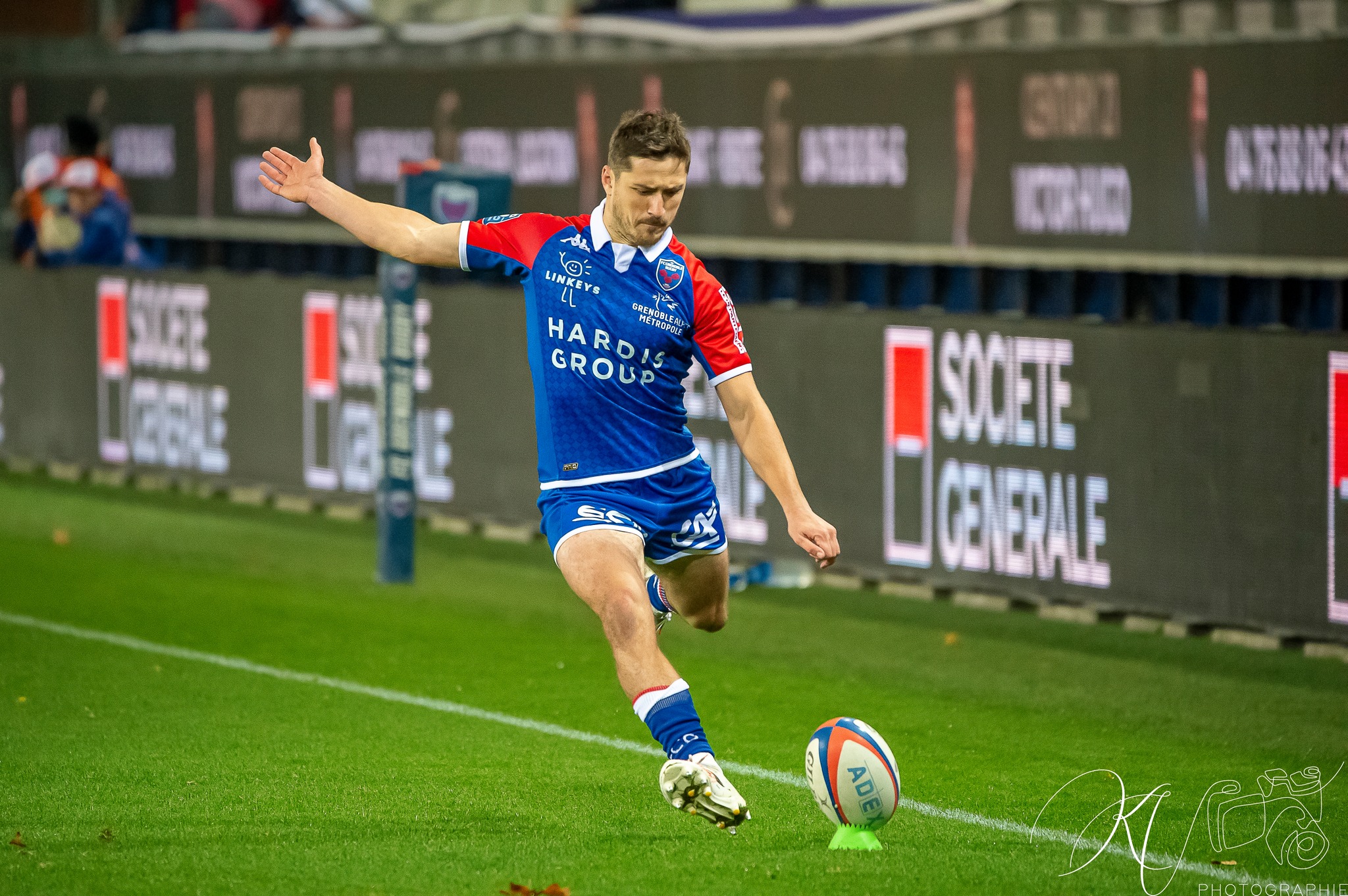 Thomas FORTUNEL -  FC Grenoble Rugby - Soyaux Angoulême - Rugby - FC Grenoble (24) VS (18) Soyaux Angoulême (2022) (#FCGvsSA2022R11) Photo by: Karine Valentin | Siuxy Sports 2022-11-18