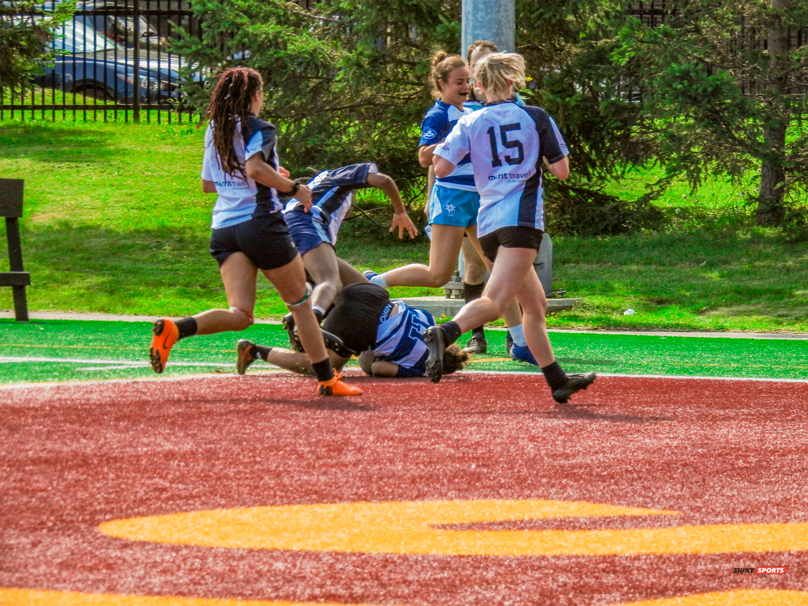  Équipe féminine - Rugby Québec - Ontario Blues (w) - Rugby - RUGBY QUÉBEC (96) VS (0) ONTARIO BLUES - RUGBY FÉMININ XV SR - REEL A2 (#RugbyFemQCvON2022ReelA2) Photo by: Emilie Alchourron | Siuxy Sports 2022-07-02