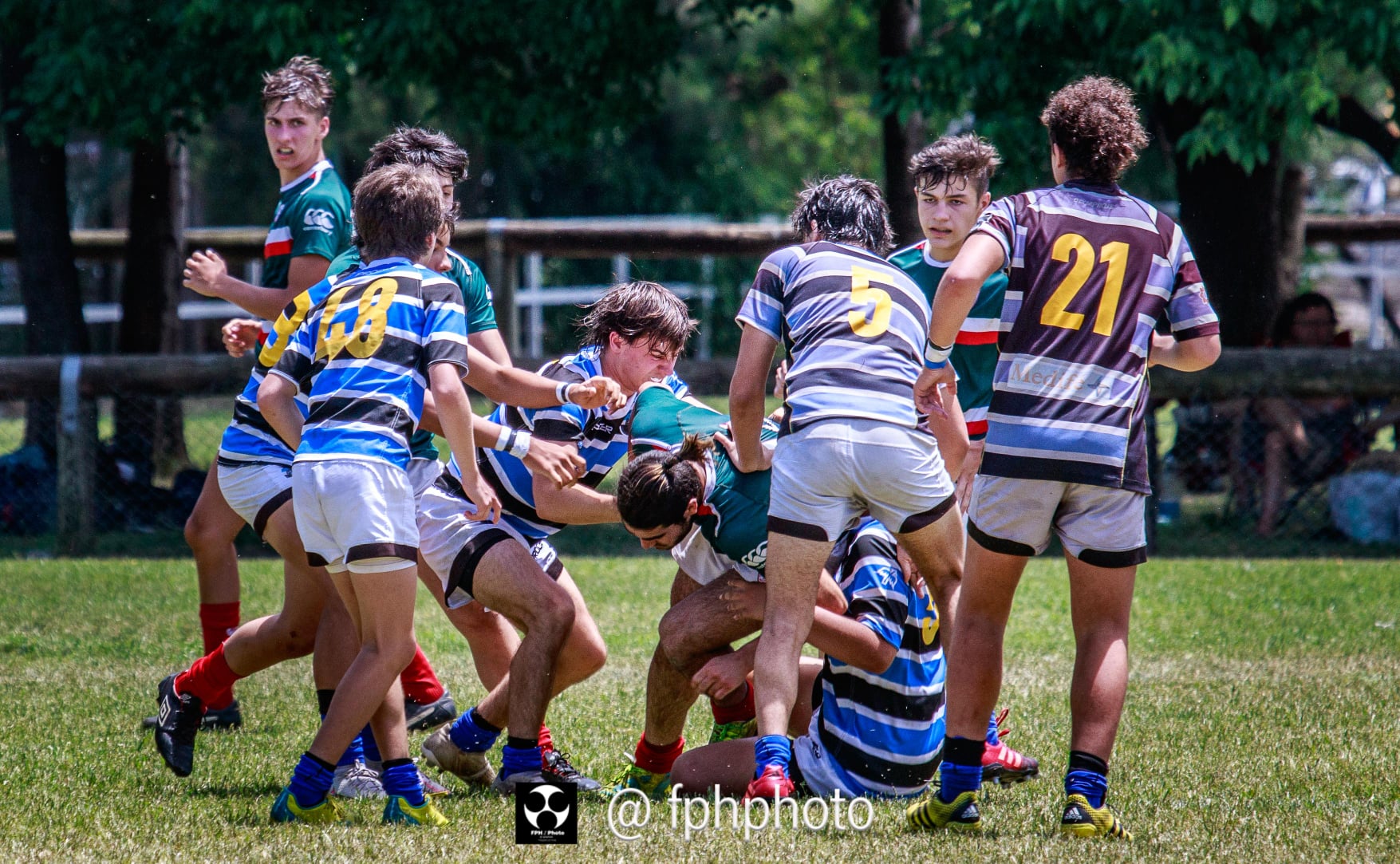  Sociedad Italiana de Tiro al Segno - Liceo Naval - Rugby - SITAS vs Liceo Naval - M15 URBA (#SITASvsLiceo2021M15) Photo by: Alan Roy Bahamonde | Siuxy Sports 2021-11-21
