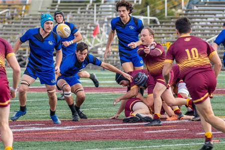 RSEQ - Rugby Masc - Concordia U. (24) vs (22) U. de Montréal - Reel A2 - 1er mi-temps