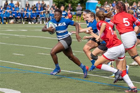 RSEQ Rugby Fem - U. de Montréal (70) vs (3) McGill - Reel A1 - 1er mi-temps