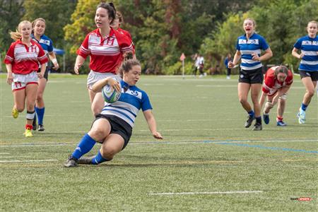 RSEQ Rugby Fem - U. de Montréal (70) vs (3) McGill - Reel A2 - 2ème mi-temps