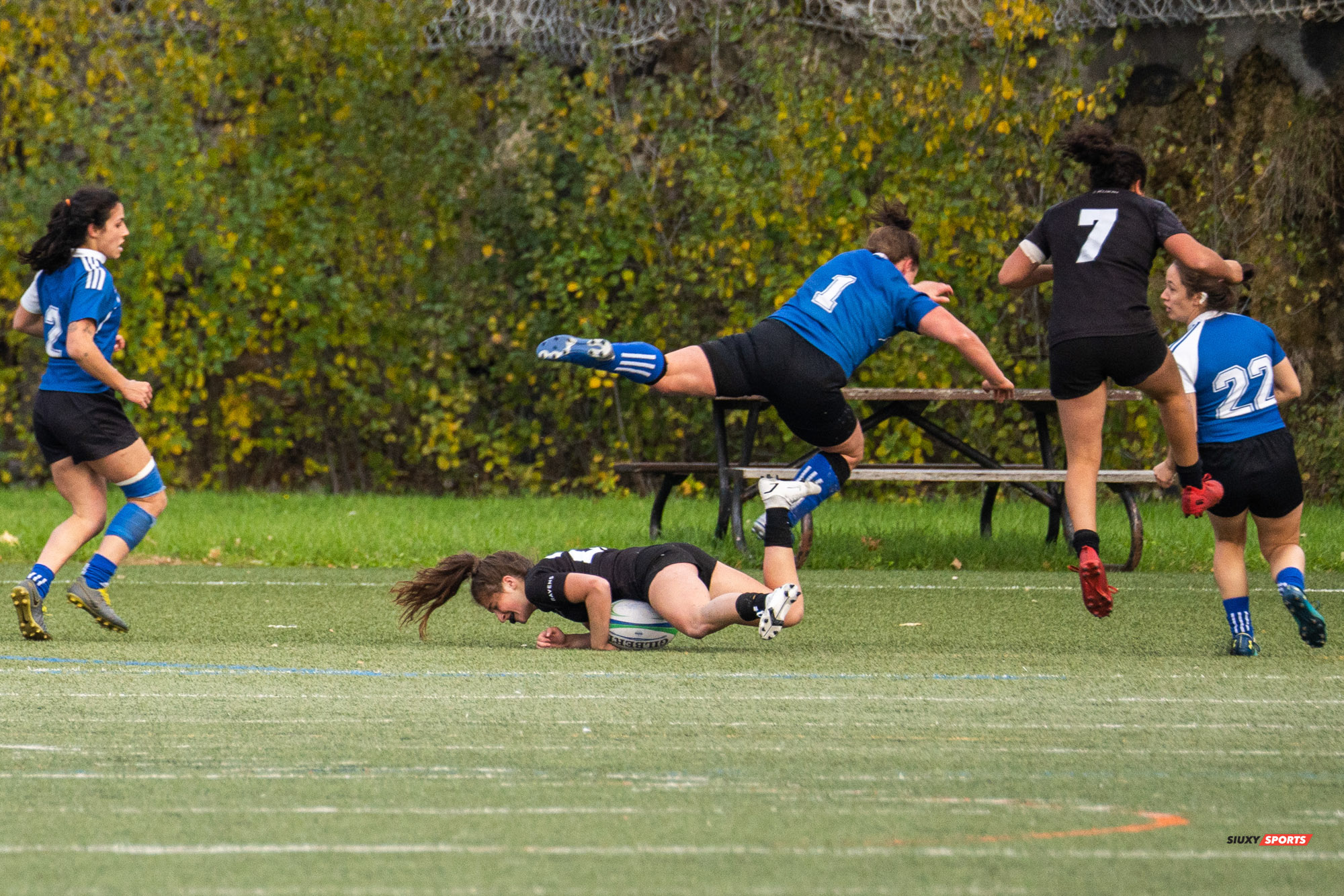 Samantha ALBERT -  Université de Montréal - Université Carleton - Rugby -  (#3UdeMvsCarletonF) Photo by:  | Siuxy Sports 2021-11-07