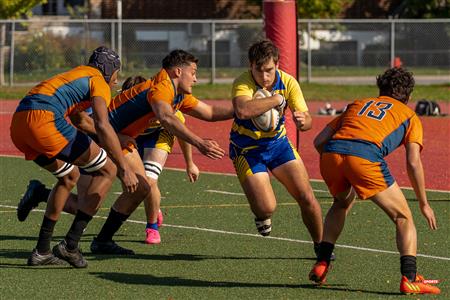 RSEQ - Rugby Masc - André Laurendeau (14) vs (33) John Abbott College - Reel A