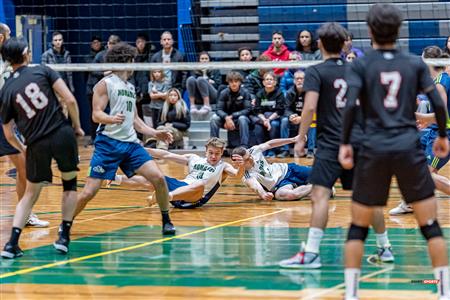 RSEQ - VOLLEYBALL C M D2 SUD-OUEST - TOURNOI 4 - SECTION A - NOMADES (1) VS (2) AIGLES