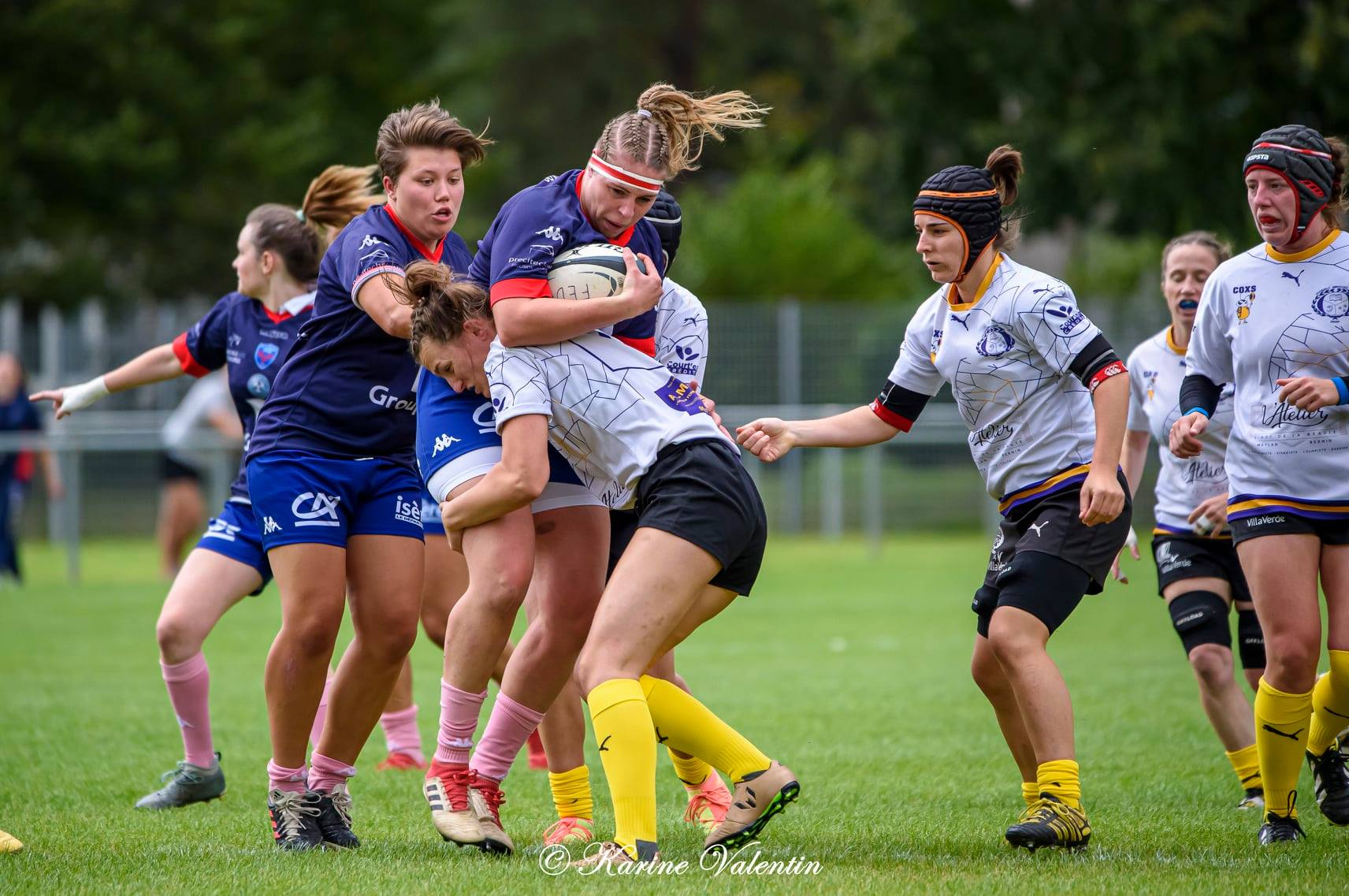  FC Grenoble Rugby - GUC-SMH - Rugby - Grenoble Amazones vs GUC-SMH (#AmazonesVsGUCSMH2021oct) Photo by: Karine Valentin | Siuxy Sports 2021-10-03