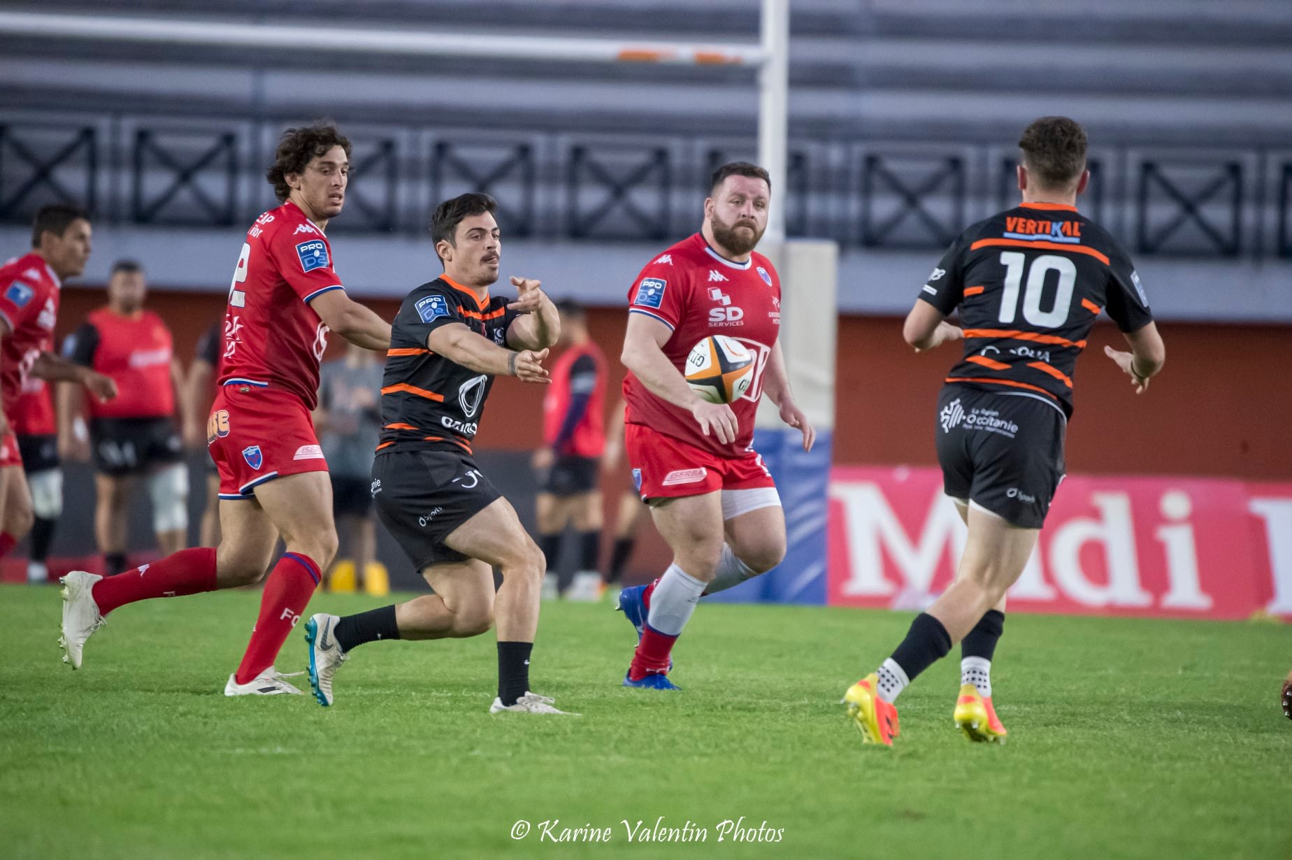 Bautista EZCURRA -  Racing Club Narbonnais - FC Grenoble Rugby - Rugby - Narbonne (32) vs (32) Grenoble - 2022 (#NarbonneVsGrenoble2022) Photo by: Karine Valentin | Siuxy Sports 2022-04-15