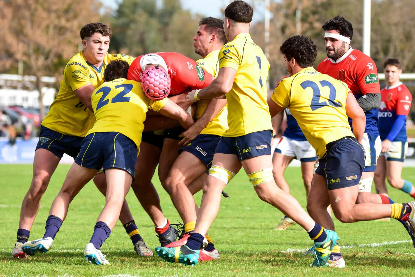  La Plata Rugby Club - Asociación Deportiva Francesa - Rugby - La Plata vs Deportiva Francesa - Primera, Inter, Prés - URBA 1raA (#LaPlataDepo2022URBA) Photo by: Ignacio Pousa | Siuxy Sports 2022-06-04