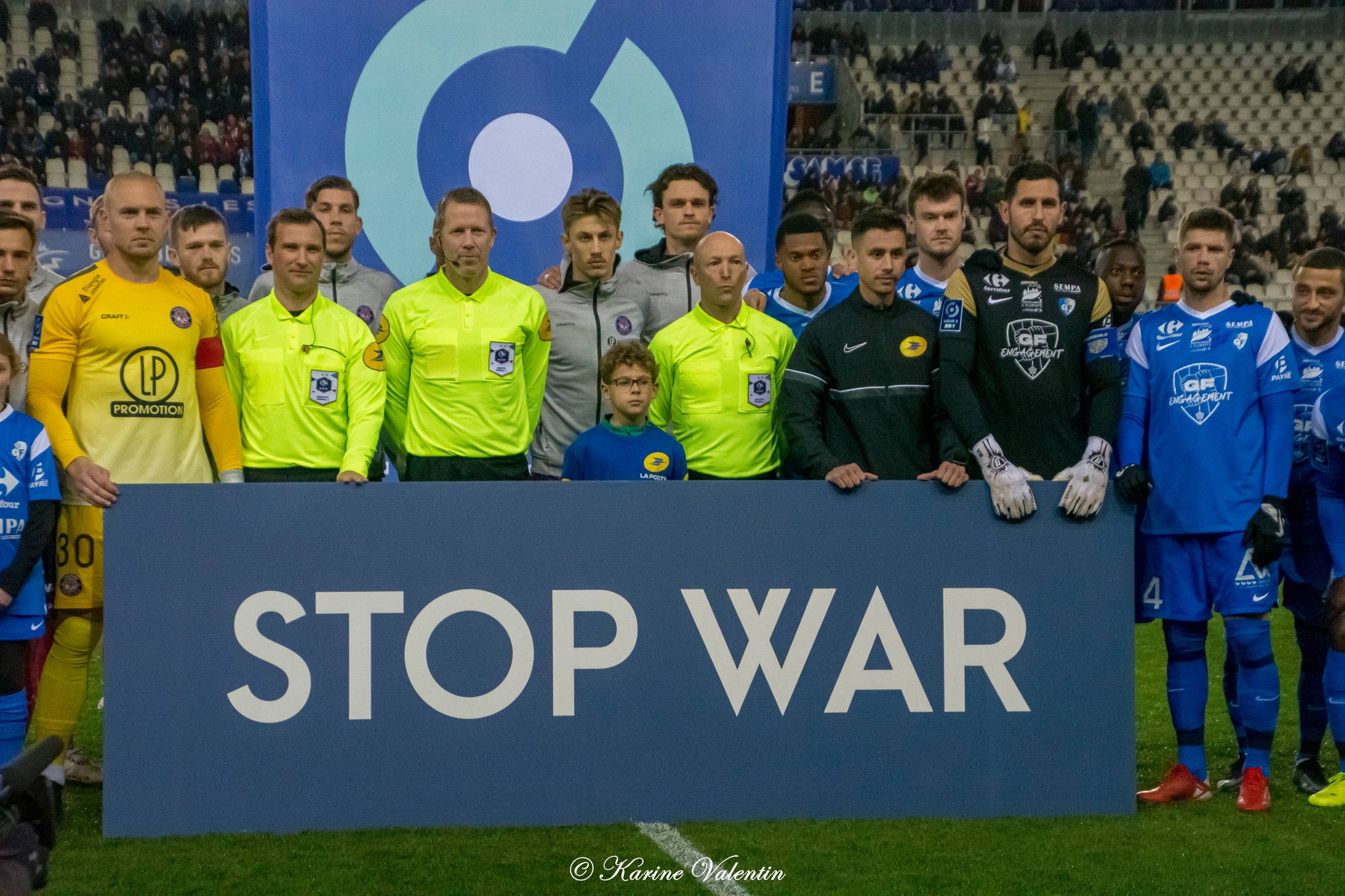 Achille ANANI - Manuel PEREZ -  Grenoble Foot 38 - Toulouse FC - Soccer - Grenoble Foot 38 (0) vs (2) Toulouse FC (#GF38vsTFC2022) Photo by: Karine Valentin | Siuxy Sports 2022-02-28