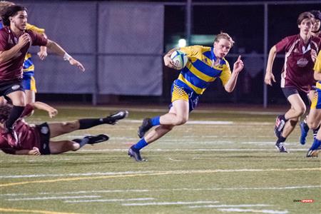 RSEQ RUGBY Masc - JOHN ABBOTT COLLEGE (62) VS (7) College Brébeuf - REEL A2