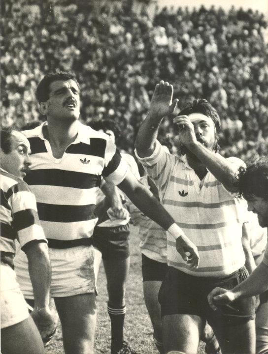 Eliseo Nicolas BRANCA -  Club Atlético de San Isidro - Club Atlético Banco de la Nación Argentina - Rugby - Line () Photo by:  | Siuxy Sports 1983-05-12