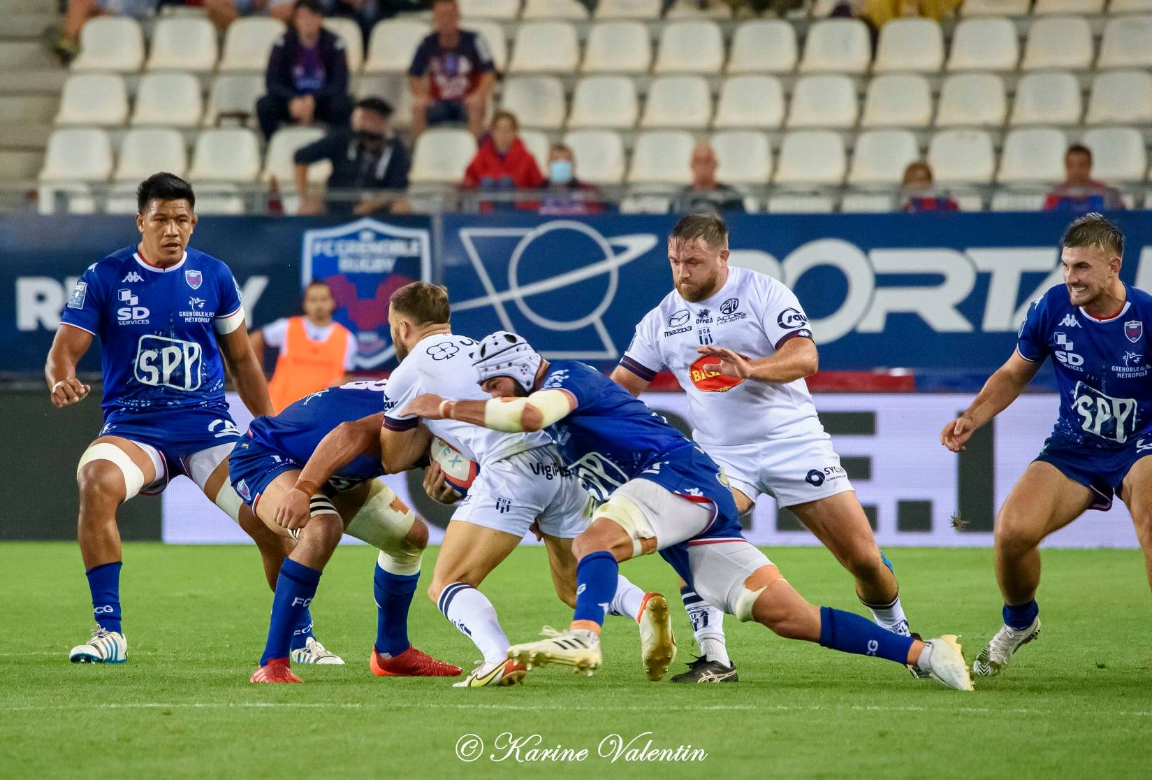  FC Grenoble Rugby - SU Agen - Rugby - FC Grenoble Rugby vs. SU Agen (#FCGvsSUAsep2021) Photo by: Karine Valentin | Siuxy Sports 2021-09-09