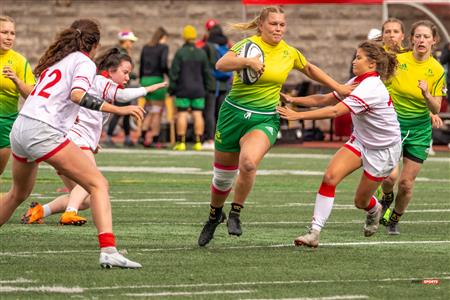 RSEQ - Rugby Fém - McGill U. (7) vs (25) Sherbrooke U. - Reel A1 - 1st half