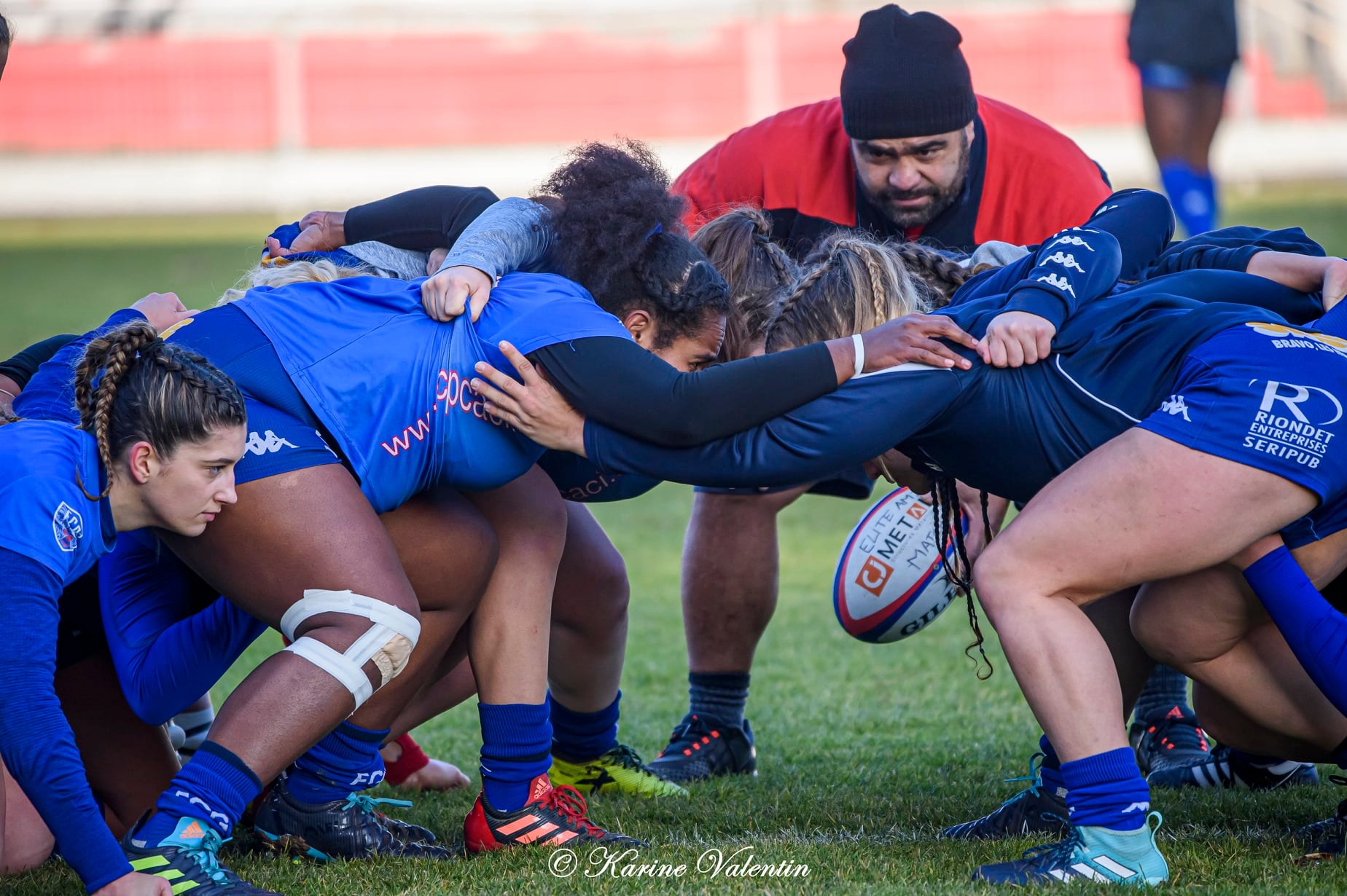 Estelle CARPENTIER -  FC Grenoble Rugby -  - Rugby -  (#GrenobleVsBobigny2021Dec) Photo by: Karine Valentin | Siuxy Sports 2021-12-21